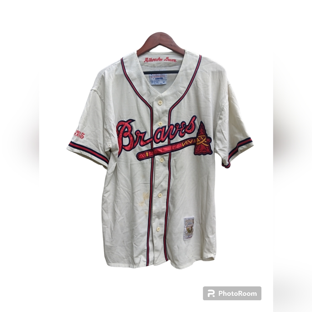 STARTER White and Red Men's Jersey